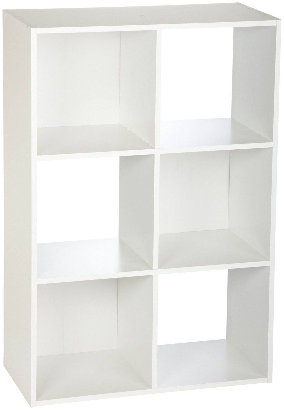 6-Cube White Organizer T441