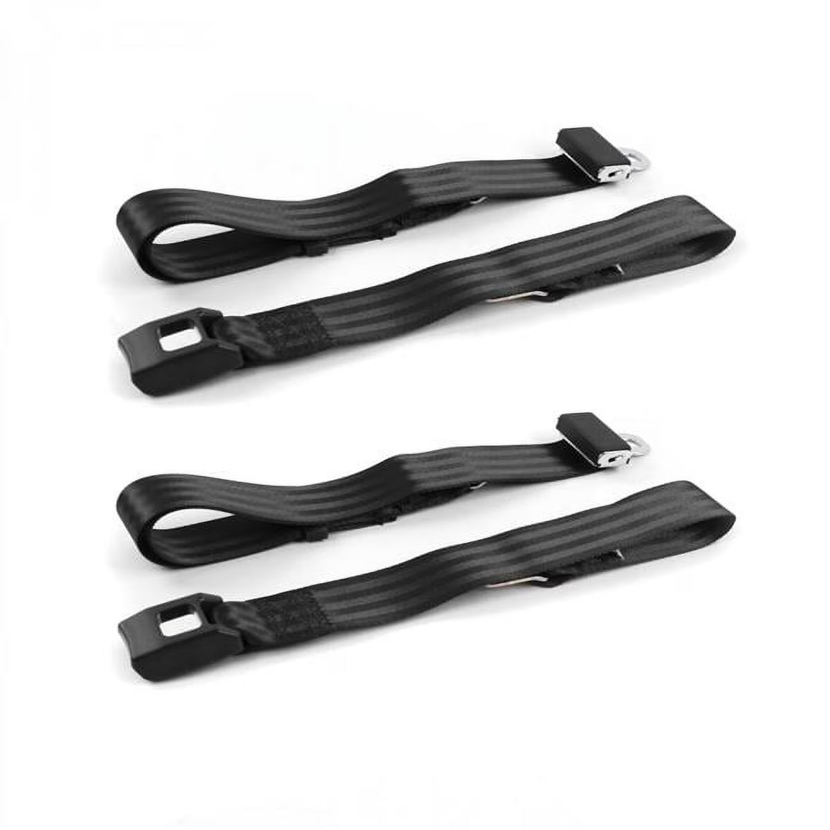 2 Point Black Lap Seat Belt Kit D23042