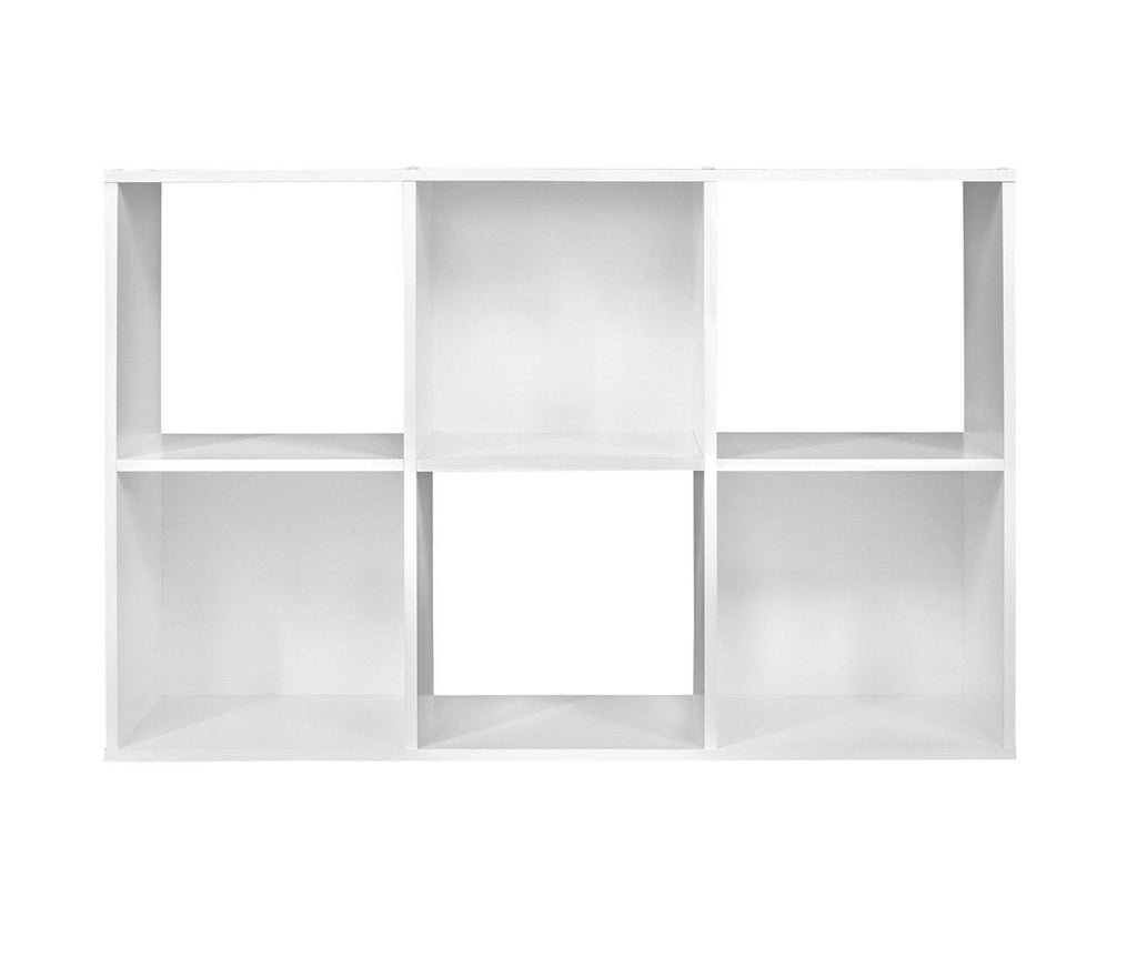 6-Cube White Organizer T441