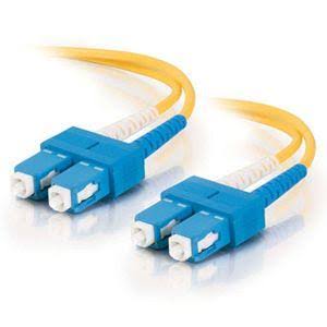 30m SC-SC Duplex Singlemode PVC Fiber Optic Cable N89979