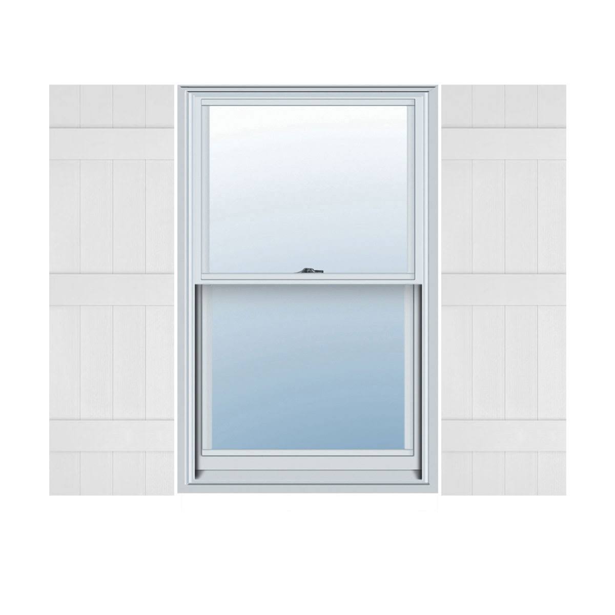 Board-n-Batten Shutters with Installation Shutter-Lok W451