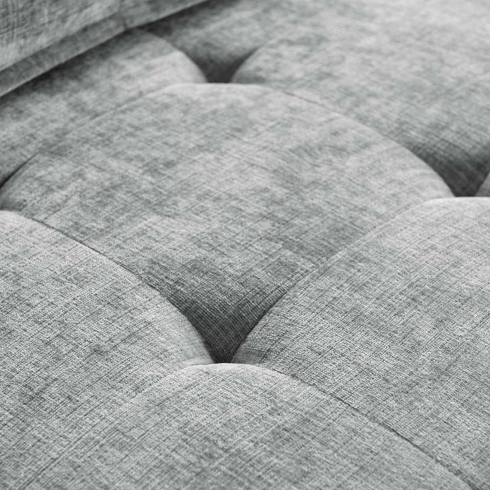 Chenille Grey Modular Sectional Sofa Y851905