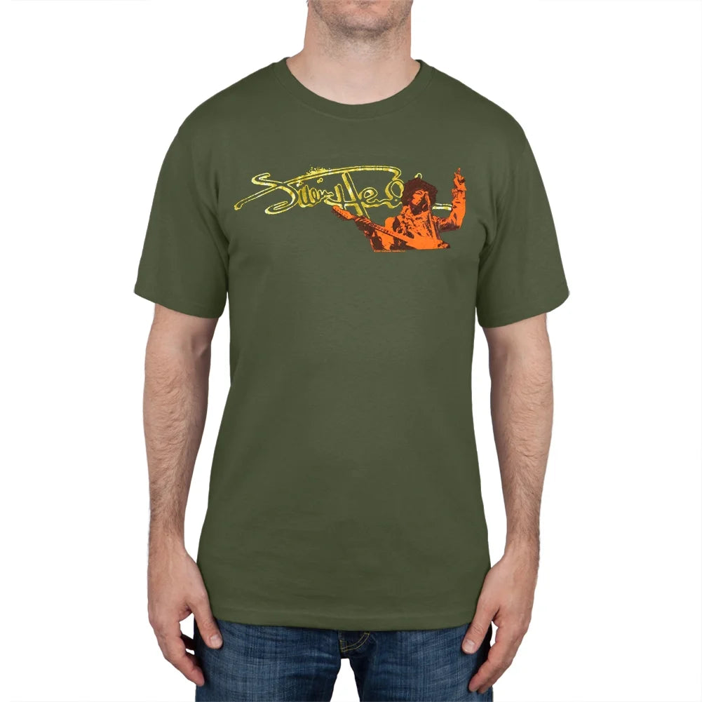 Men's Foil Signature Short Sleeve T Shirt N802