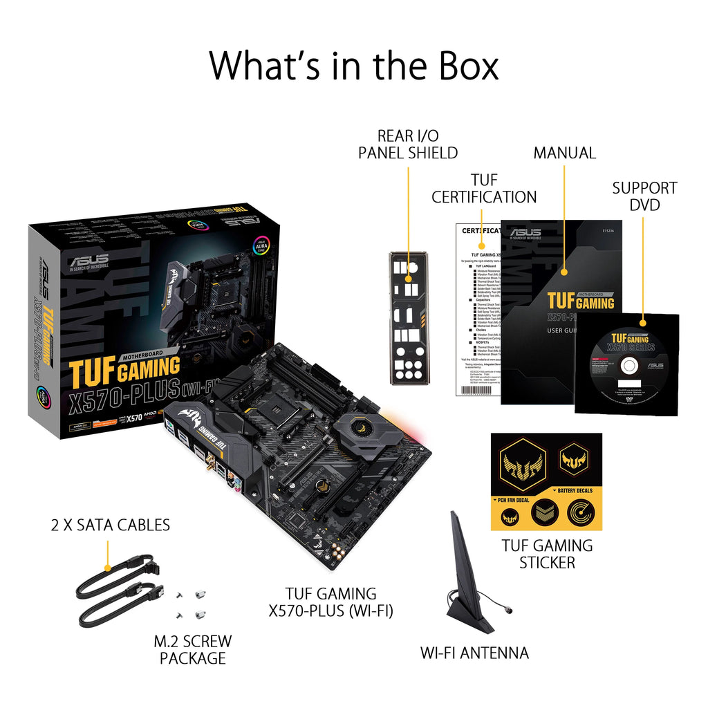 ATX Socket AM4 AMD X570 Motherboard R790275