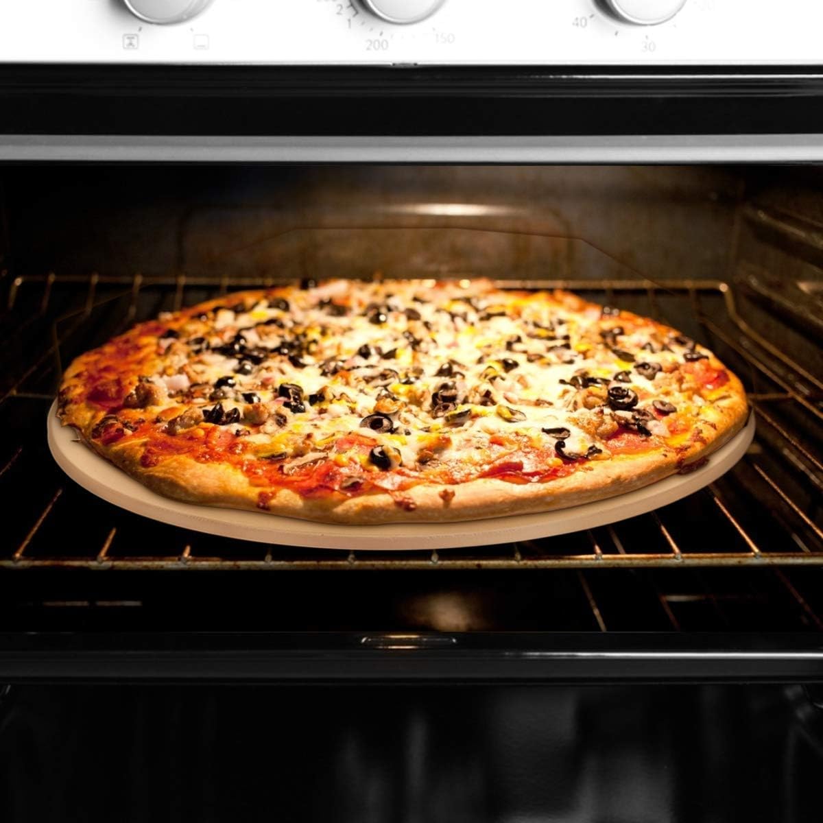 12 Inch Ceramic Pizza Stone T671601