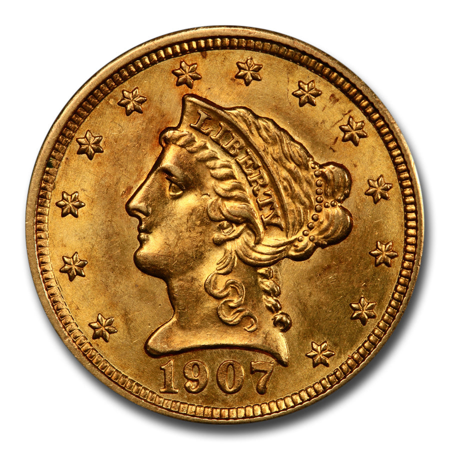 $2.50 Liberty Gold Quarter Eagle MS-63 N30228