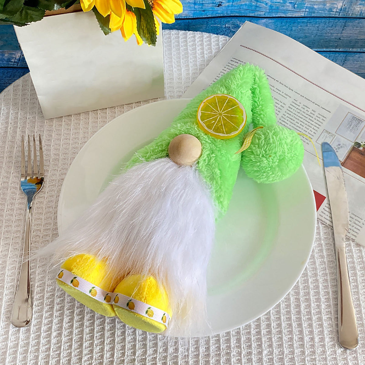 High Hat Plush Dwarf Doll G971