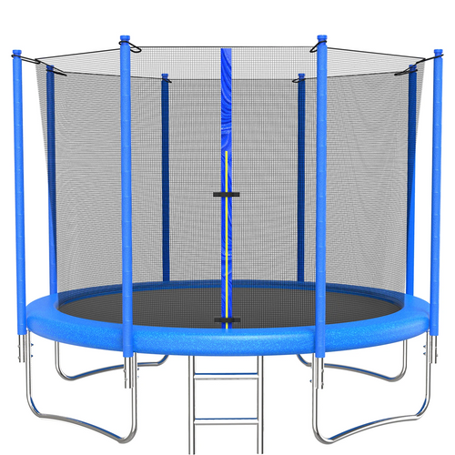 12FT Outdoor Trampoline with Enclosure Net U699006