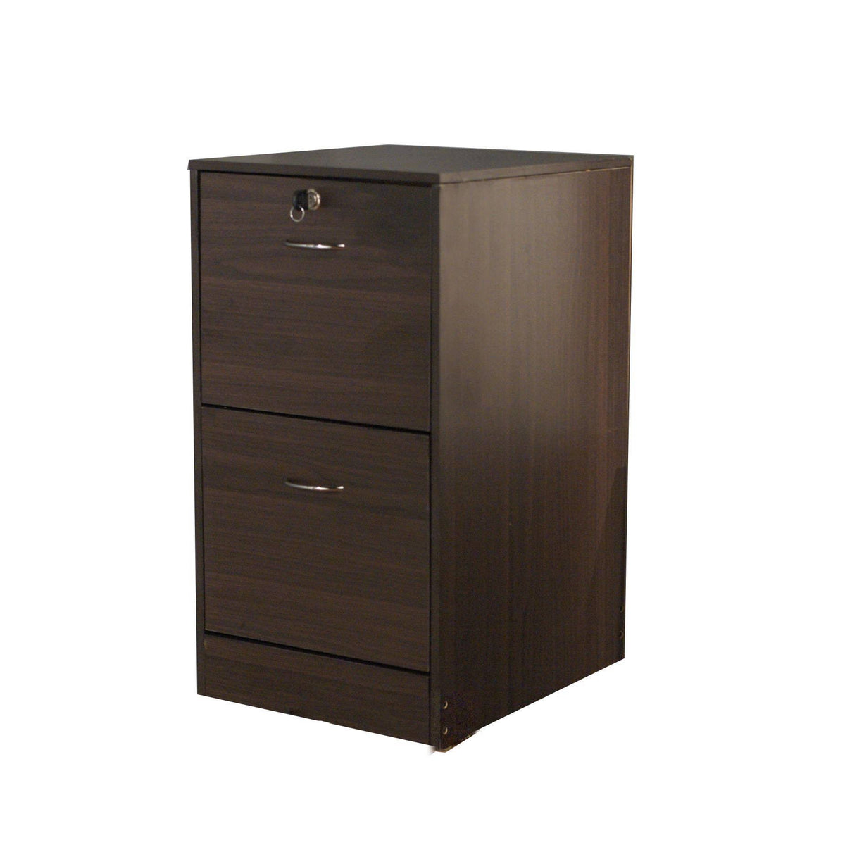 2 Drawer Espresso Filing Cabinet P25706