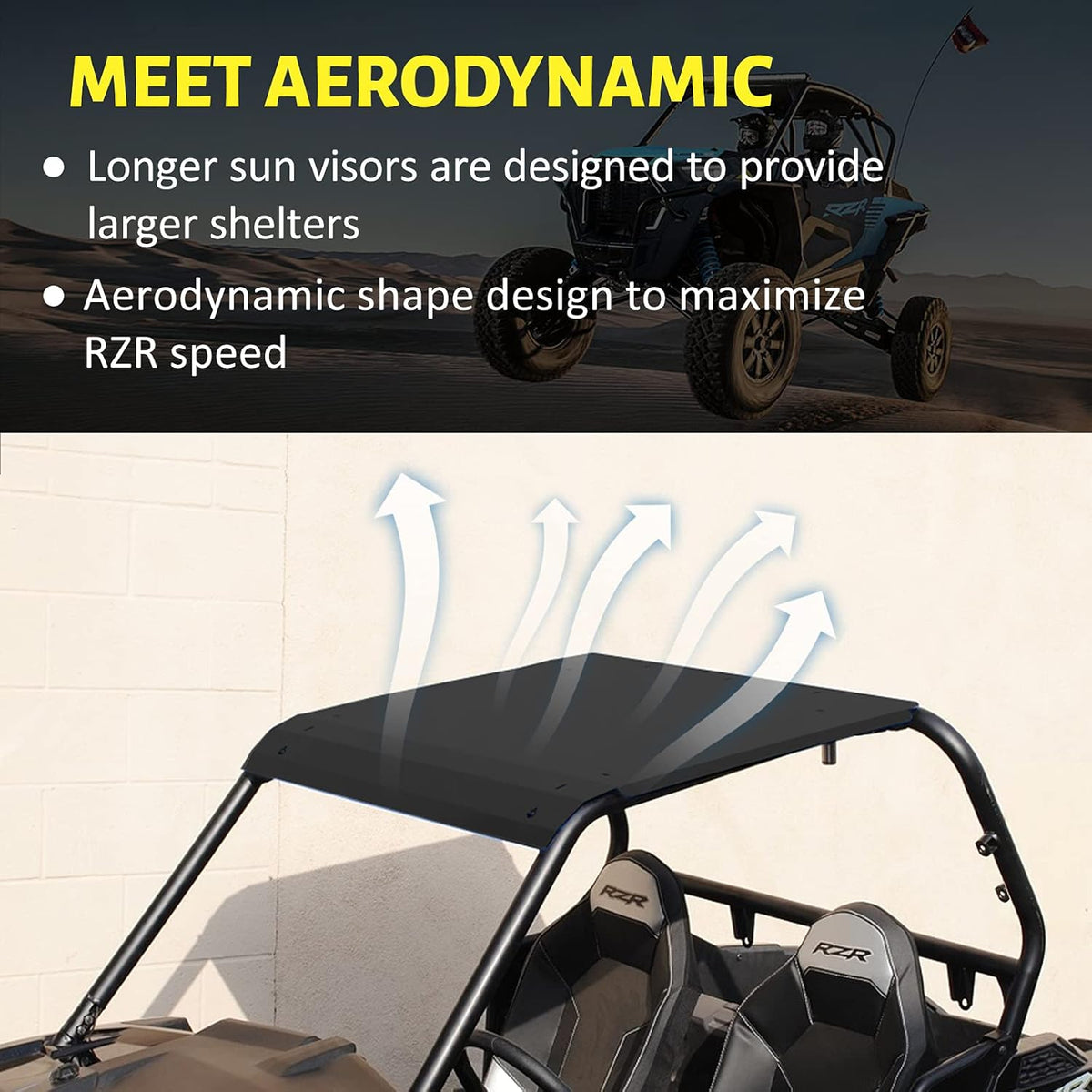 Aluminum UTV Hard Roof 2 Seat A3622