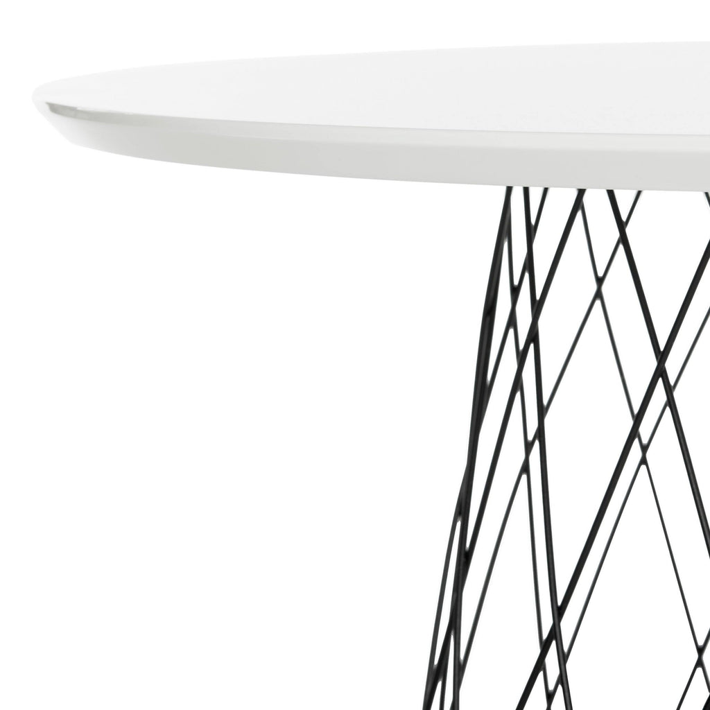 White Lacquer Coffee Table Z521