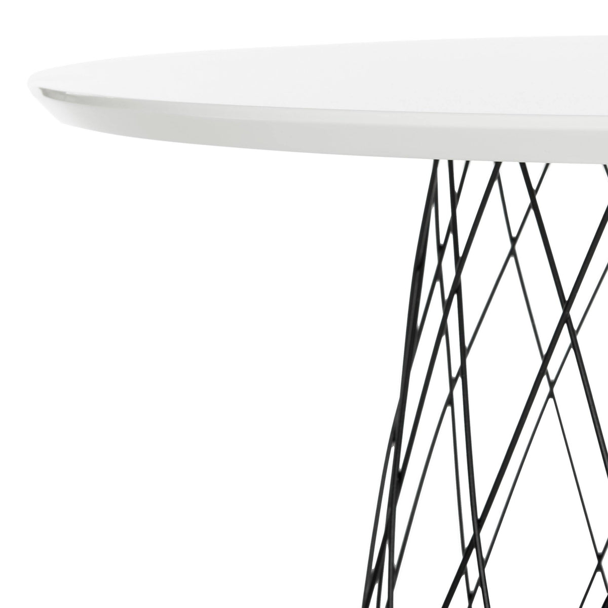 White Lacquer Coffee Table Z521