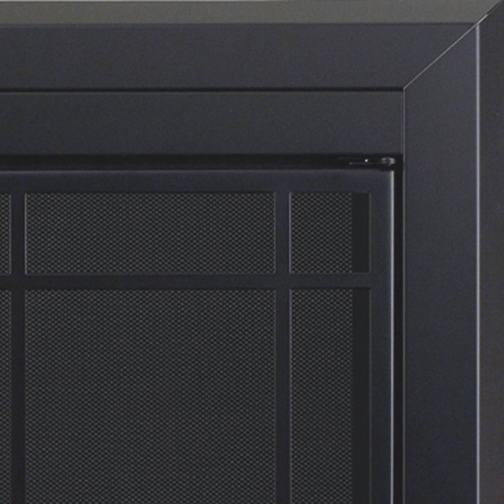 Small Glass Fireplace Doors K977