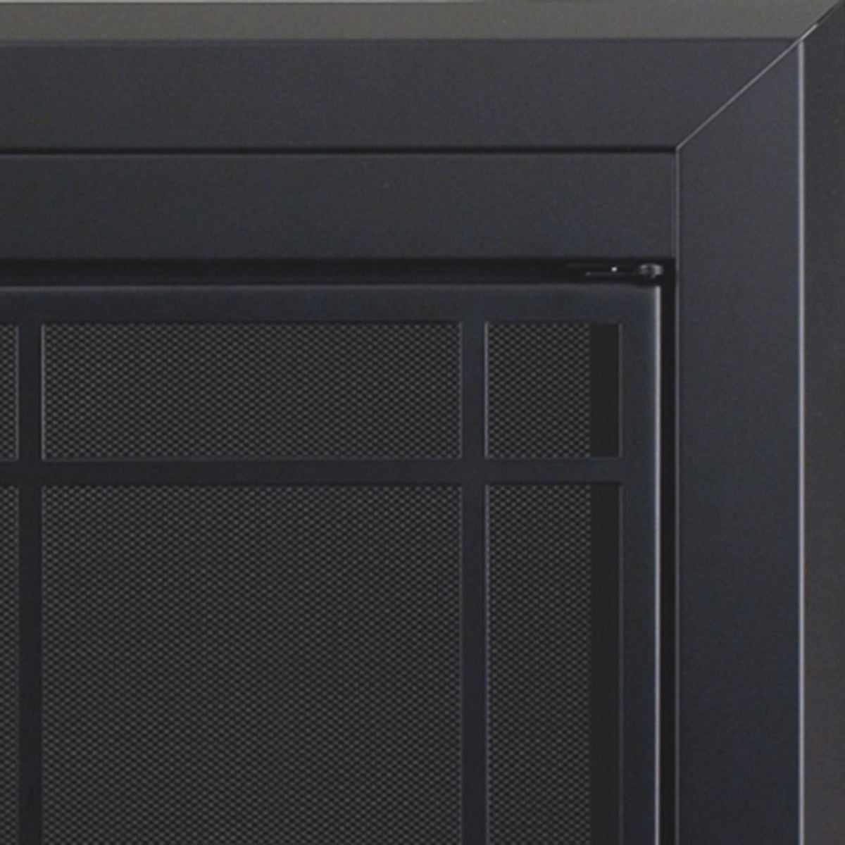 Small Glass Fireplace Doors K977
