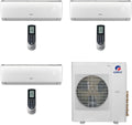 36,000 BTU Tri-Zone Wall Mount Mini Split Air Conditioner Heat Pump 208-230V U8990