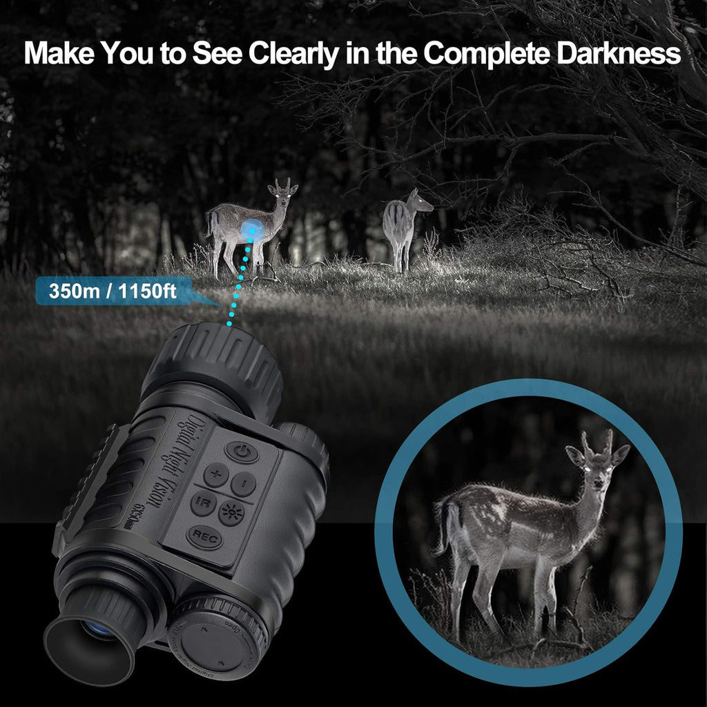 Night Vision Monocular 6x50mm with 1.5 inch TFT LCD L3543