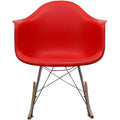 Bright Red Rocking Chair N2639