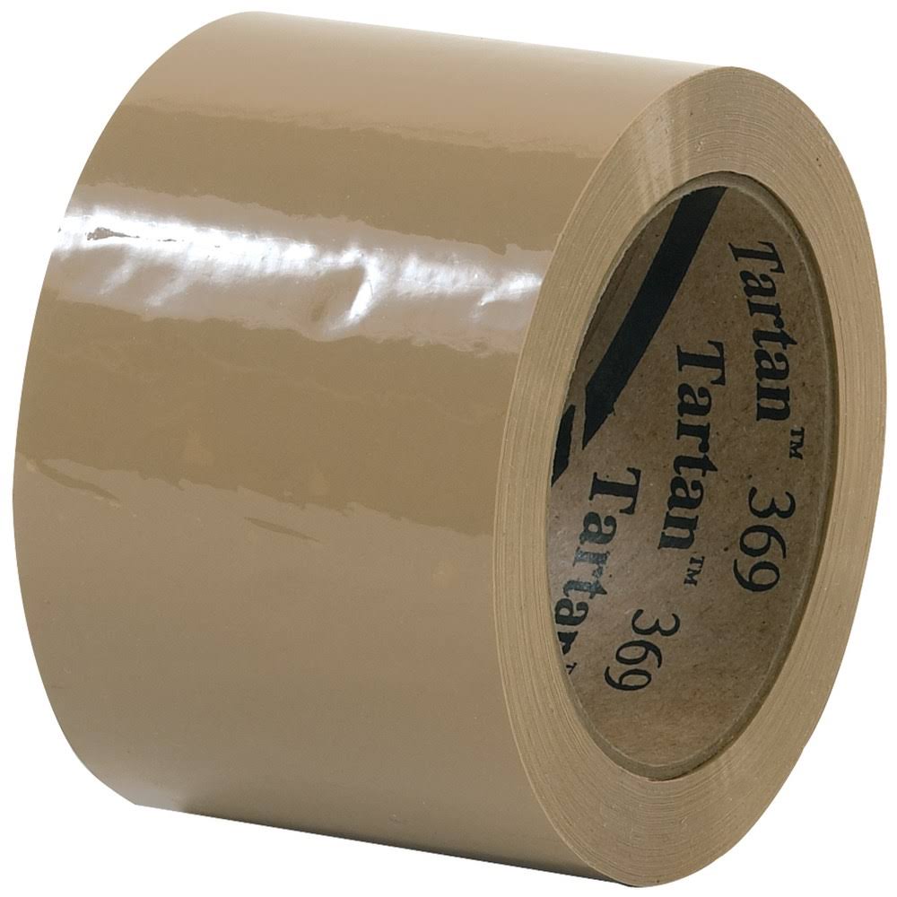 3 in x 110 Yards Tan Carton Sealing Tape Pack of 6 G965870