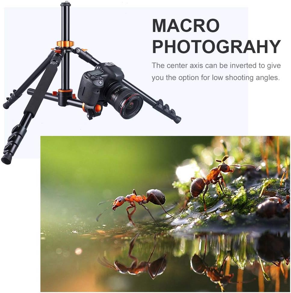 72 inch Aluminium Camera Tripod with 360 Degree Ball Head Q504