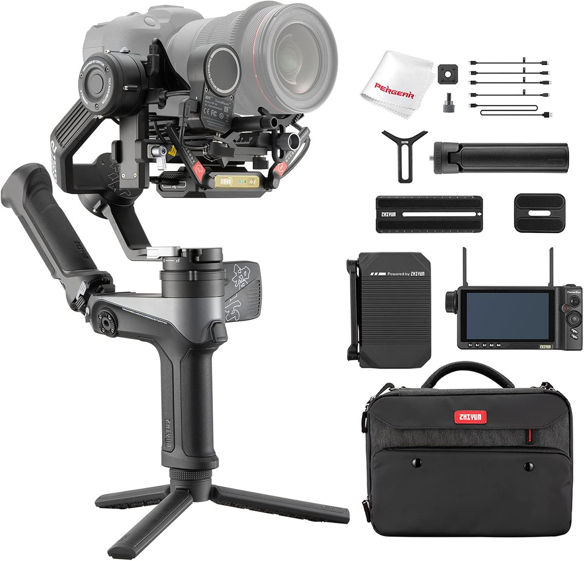 3-Axis Gimbal Stabilizer for DSLR & Mirrorless Cameras S214