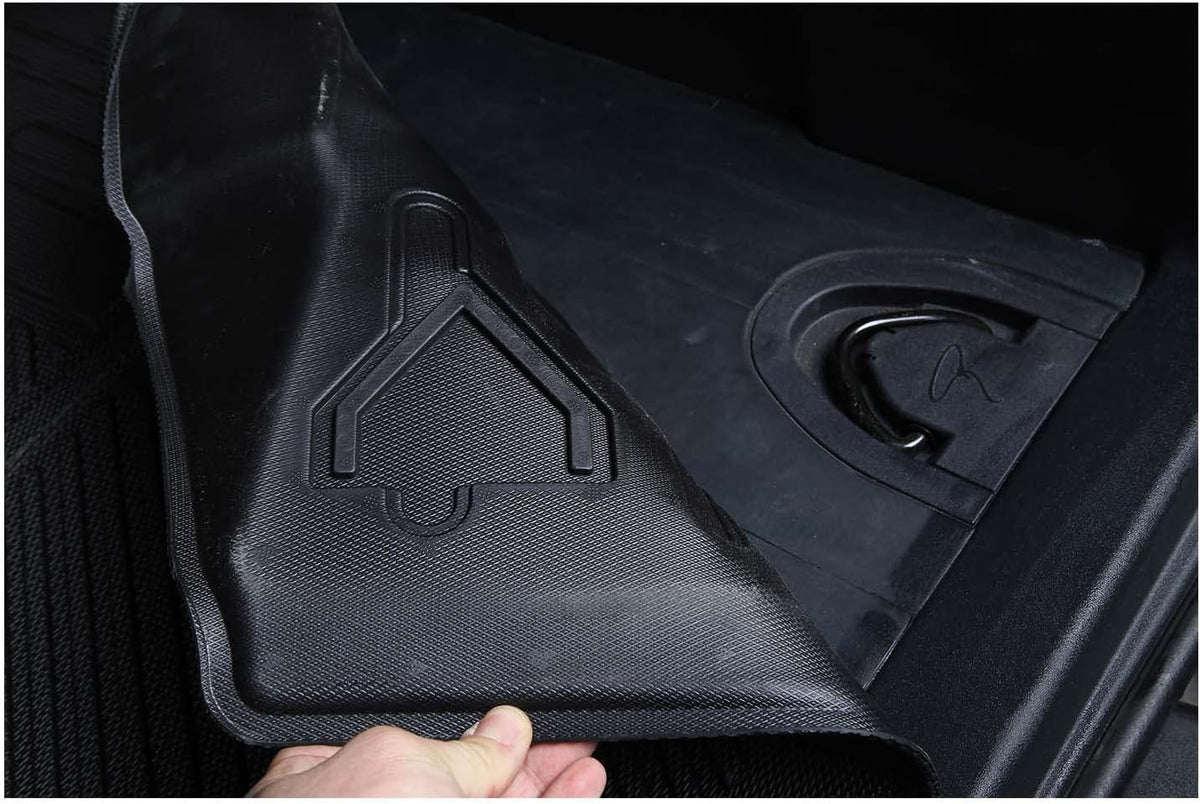 All Weather Rear Cargo Trunk Floor Mat Pack of 2 P9104