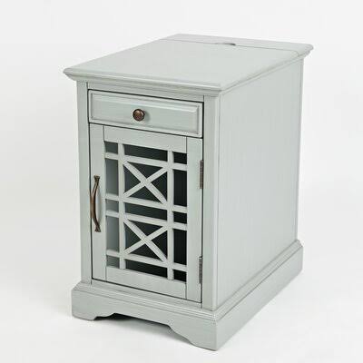 1 Door Accent Cabinet Earl Gray P7378