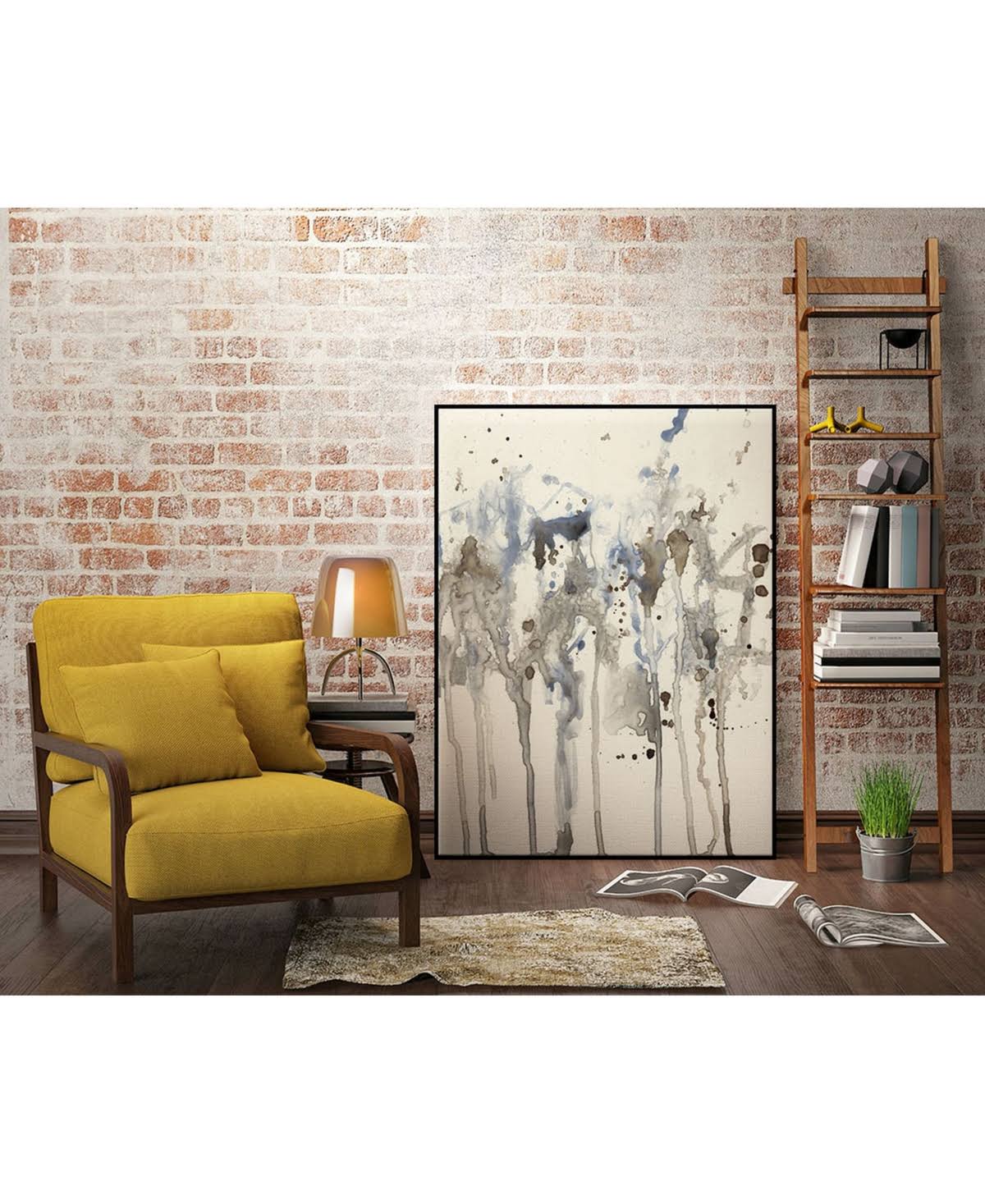 40x22 x 30x22 Framed Canvas H720