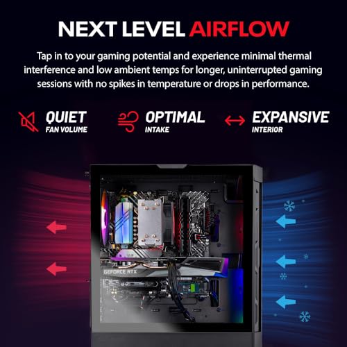 AMD Ryzen 7 5700X 3.4 GHz NVIDIA RTX 4070 1TB NVME SSD 16GB DDR4 RAM 3200 750W Gold PSU 240mm AIO 11AC Wi-Fi Windows 11 Home 64-bit Gaming PC Desktop V104755