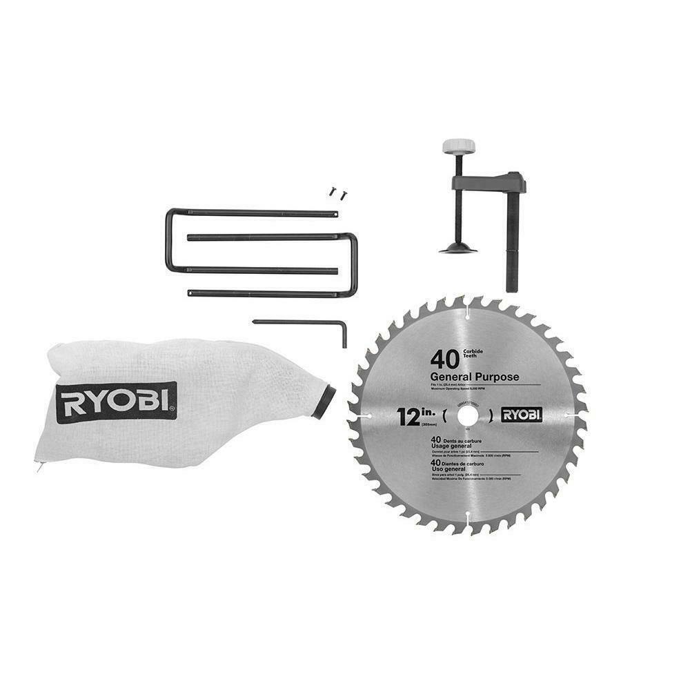 15 Amp 12 in. Sliding Miter Saw with Laser R2273