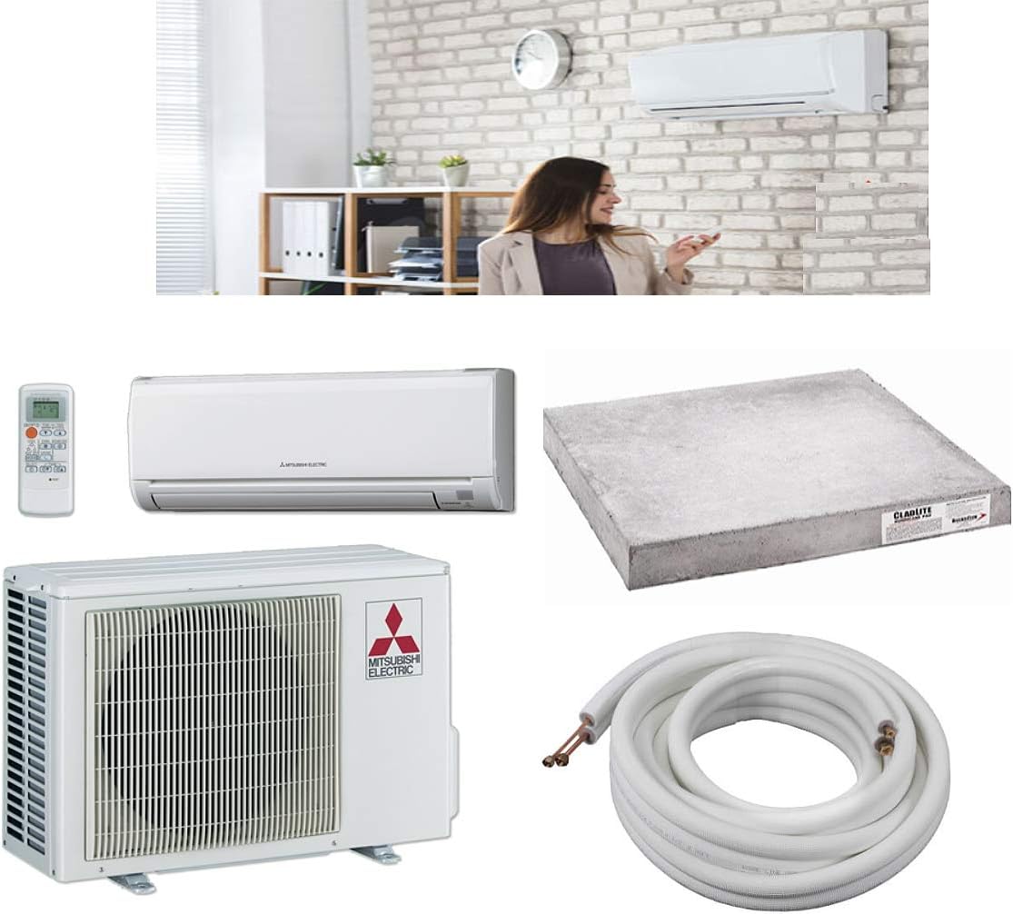 18,000 BTU Wall Mount Ductless Mini-Split Cool & Heat Pump System 1.5 Ton R364479