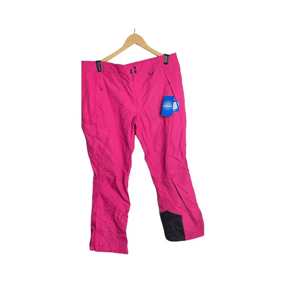 Pink Water Resistant Snowboard Ski Cargo Pants B5822