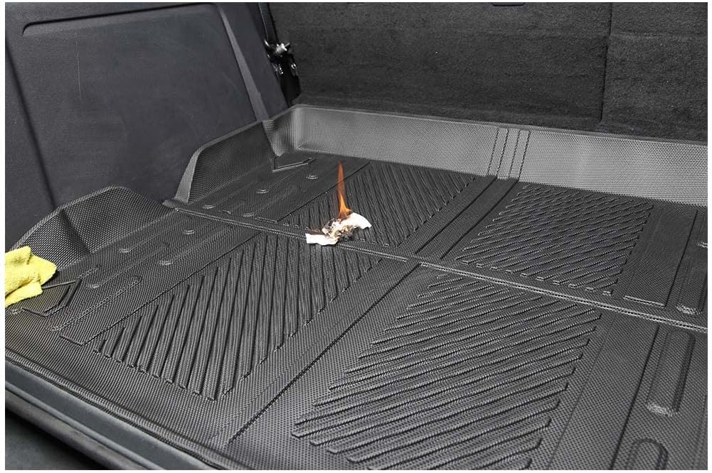 All Weather Rear Cargo Trunk Floor Mat Pack of 2 P9104