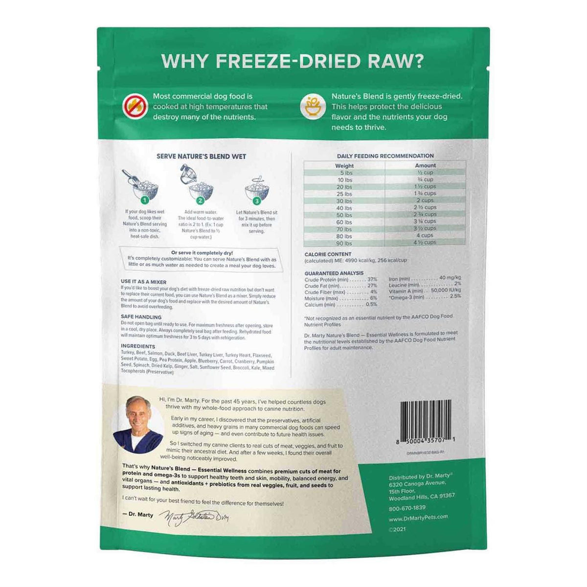 Freeze Dried Raw Dog Food X9308