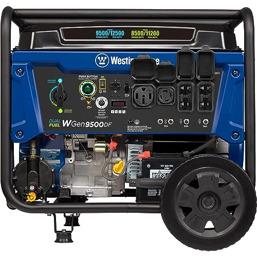 12500 Watt Dual Fuel Portable Generator W9935