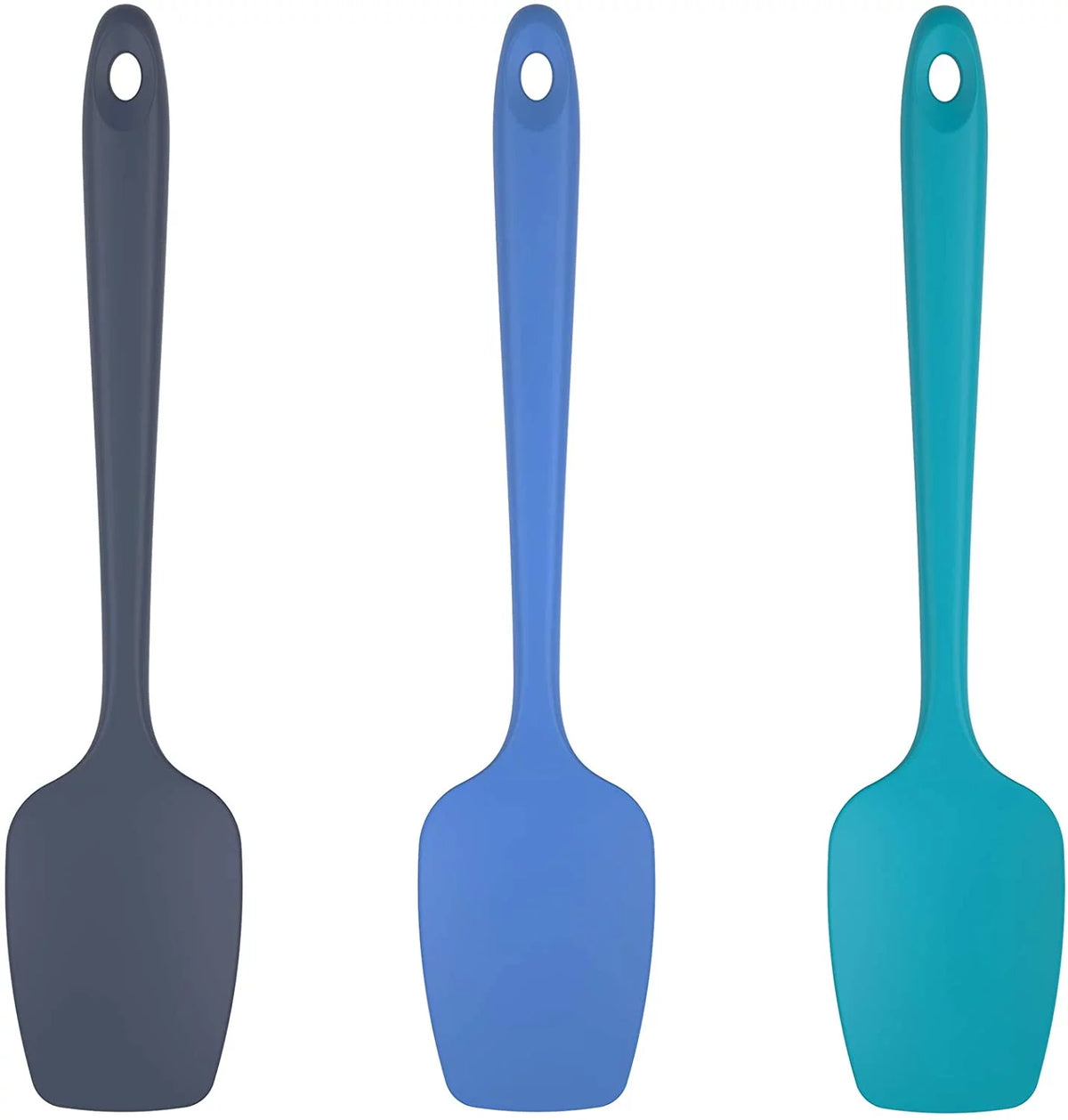 600°F High Heat Resistant Silicone Spoon Spatula Set of 3 H989206