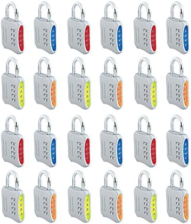 2-inch Combination Padlock 4-Pack E38301