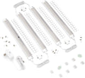 White Finish 4 Panels 12 Inch LED Dimmable Under Cabinet Lighting Kit S816