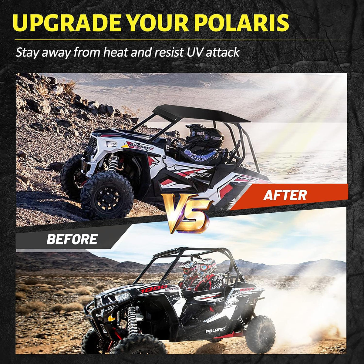 Aluminum UTV Hard Roof 2 Seat A3622