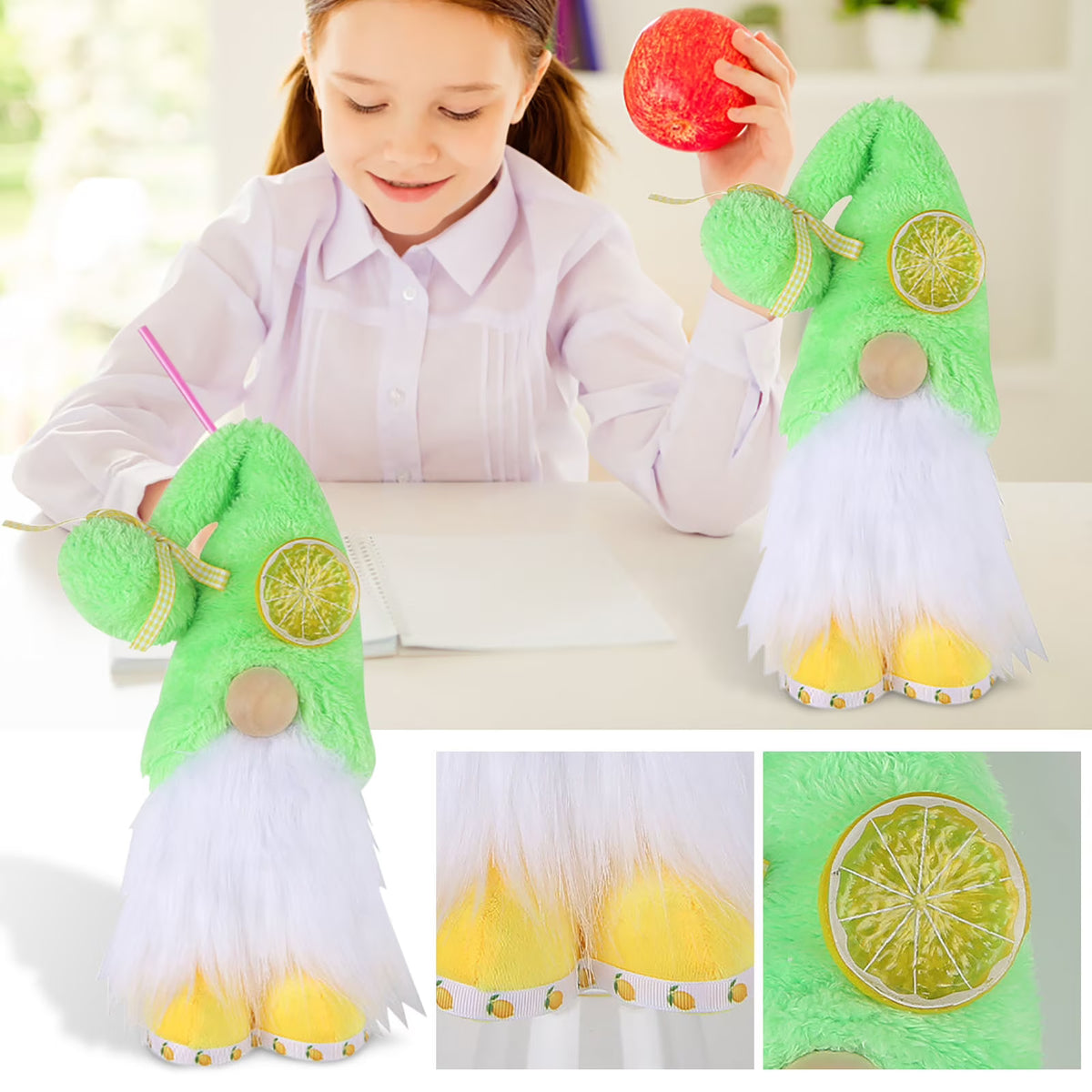 High Hat Plush Dwarf Doll G971