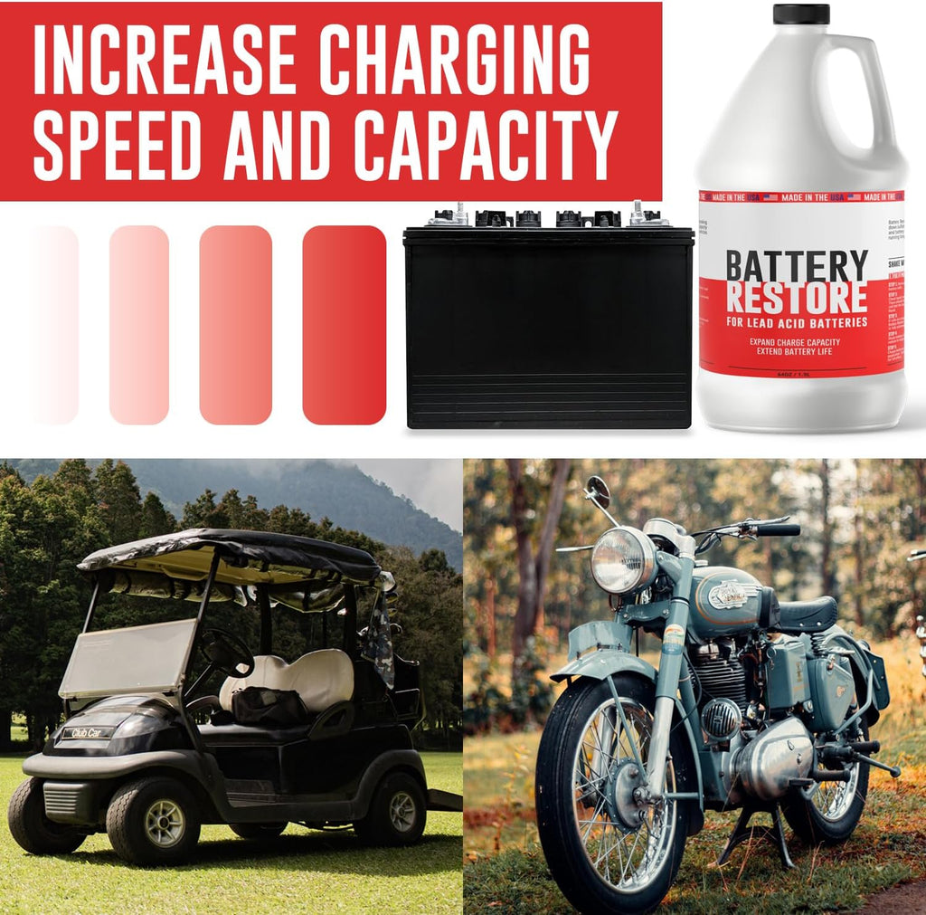 64oz Lead Acid Battery Restore Solution F82941