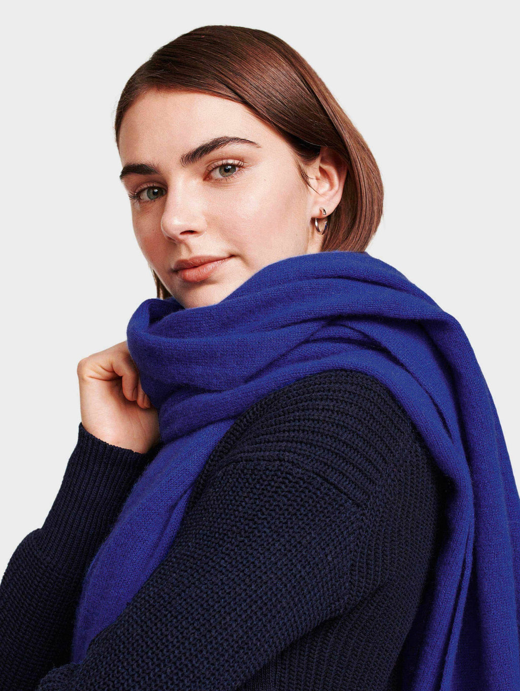Casa Blue Cashmere Travel Wrap Q2012