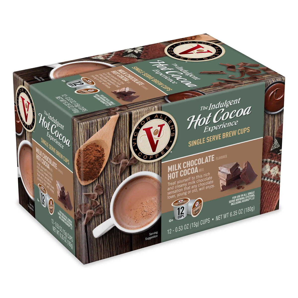 6-12 Count Single Serve Hot Cocoa K-Cup Pods P40886