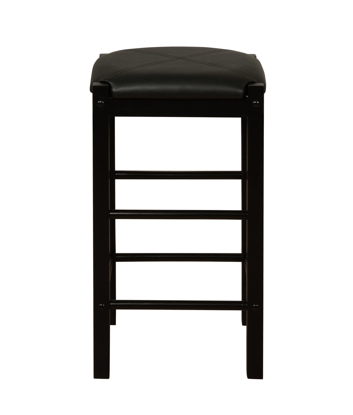 Black Fabric 3-Piece Casual Dining Tavern Set R817