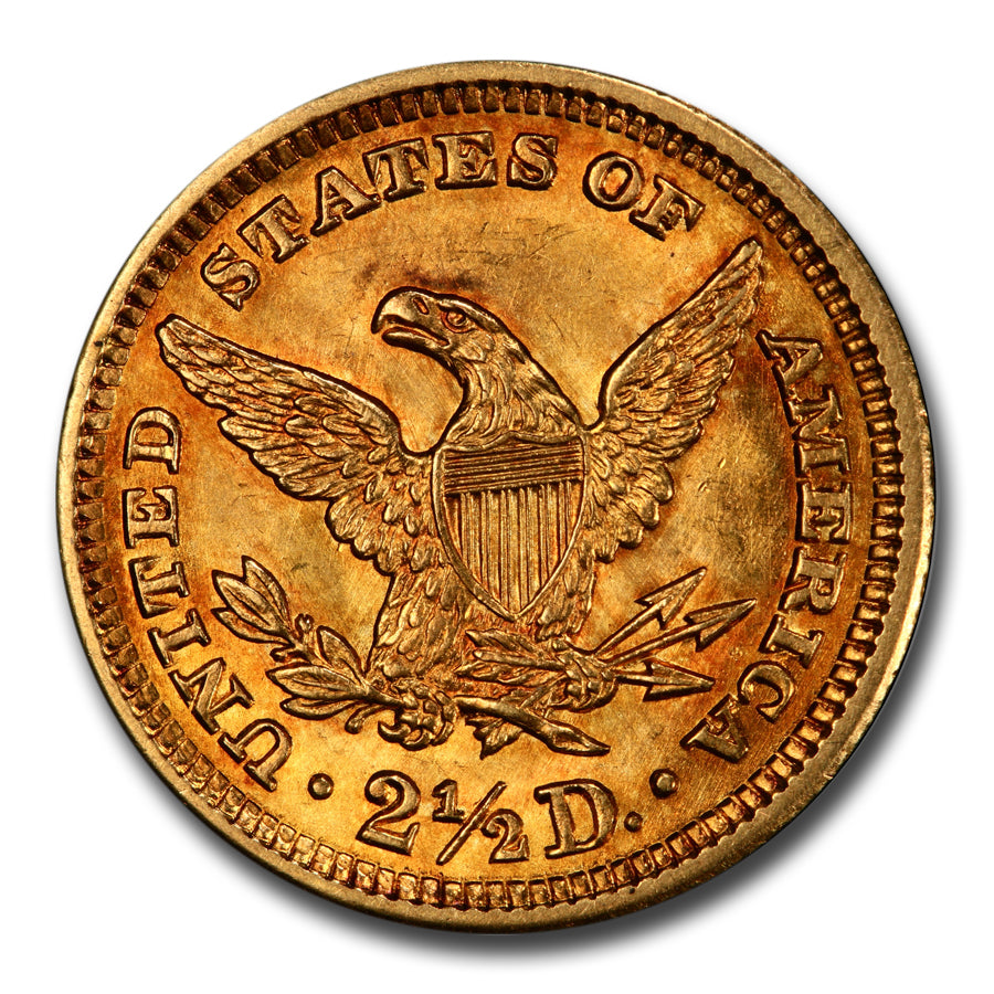 $2.50 Liberty Gold Quarter Eagle MS-63 N30228