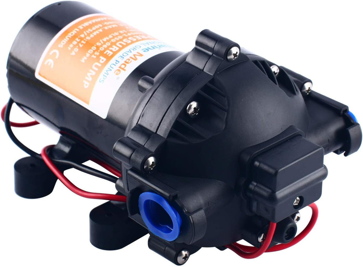 12v Water Pressure Diaphragm Pump 60 Psi Pack of 2 J7946