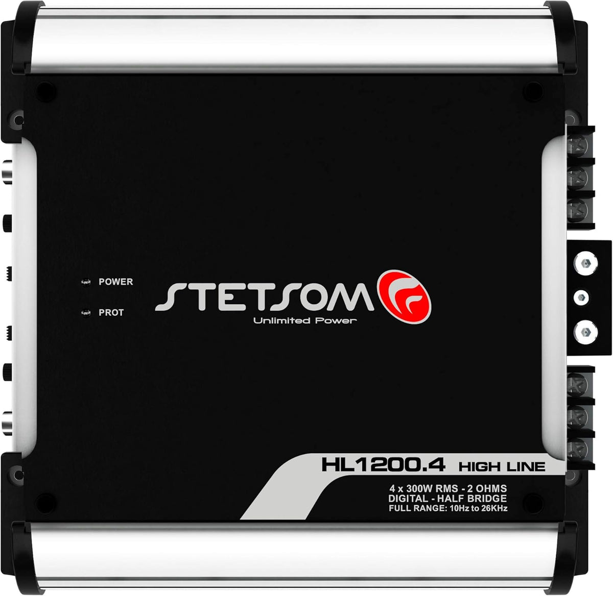 2 Ohms 4 Channel 1200 Watts Class D Full Range Amplifier R474591