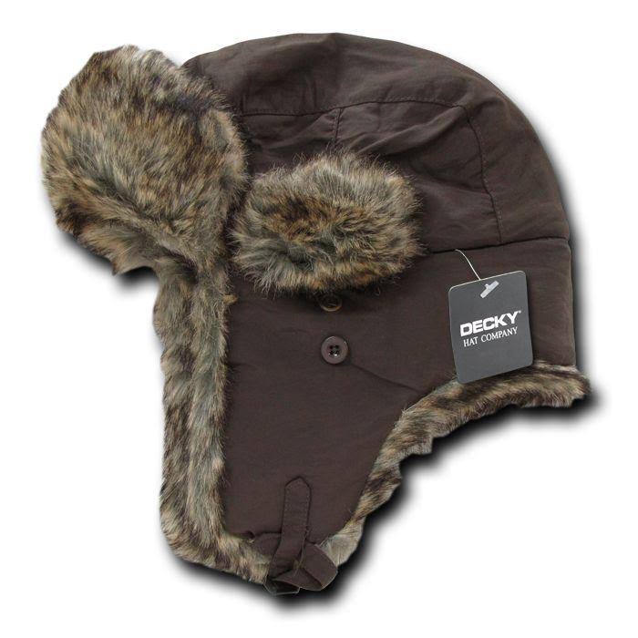 1 Dozen Faux Fur Ear Flap Hat Cap G3468