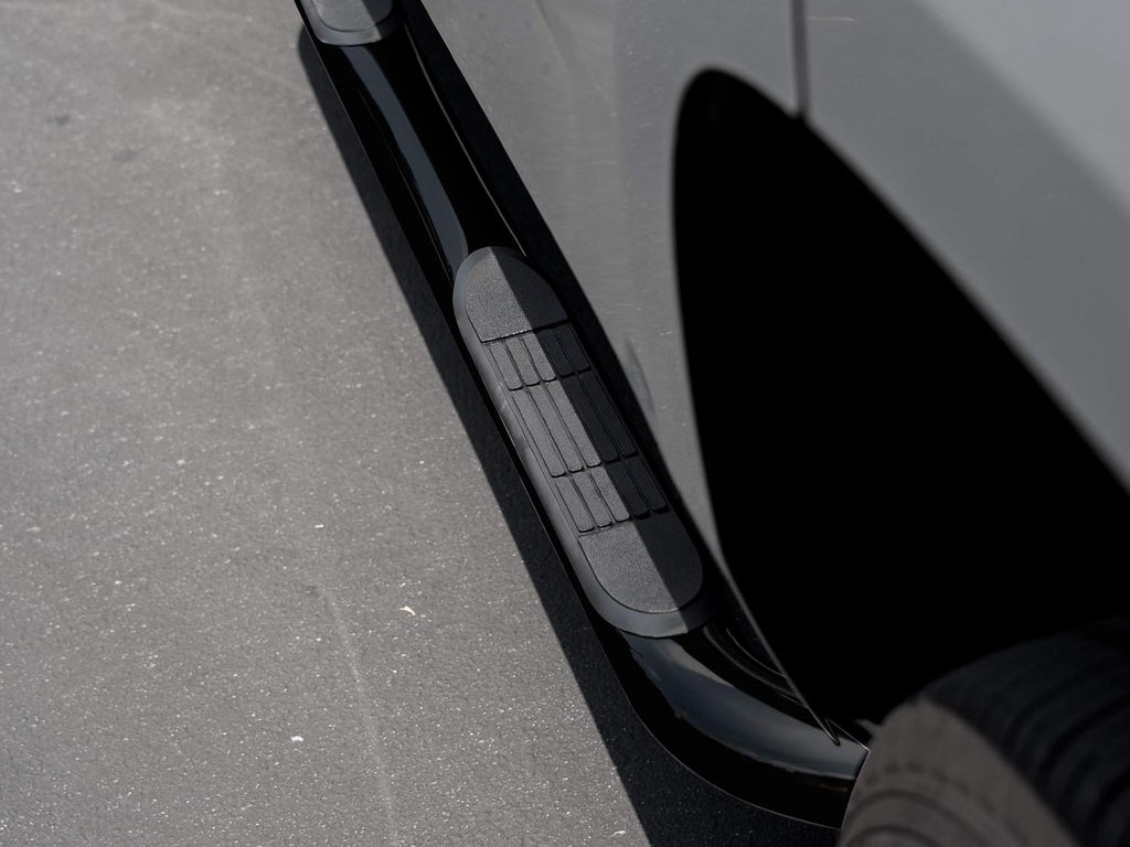 Black Side Step Bars for Ford Super Duty F-350 Regular Cab V7835