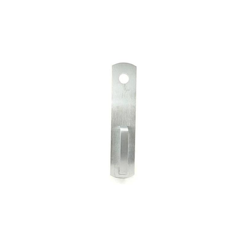 Night Latch Pull Trim for Mortise, Satin Chrome Finish D8097