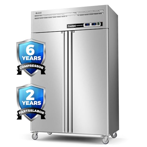 72" W 54 Cu.ft Commercial Refrigerator and Freezer Combo O679311
